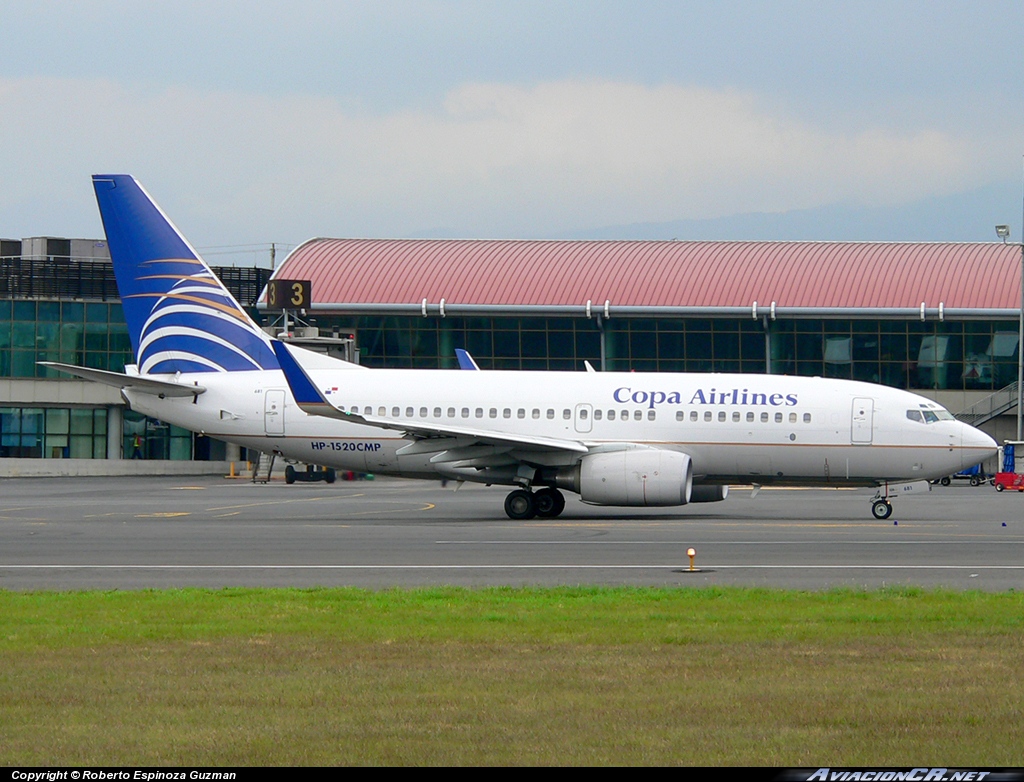 HP-1520CMP - Boeing 737-7V3 - Copa Airlines