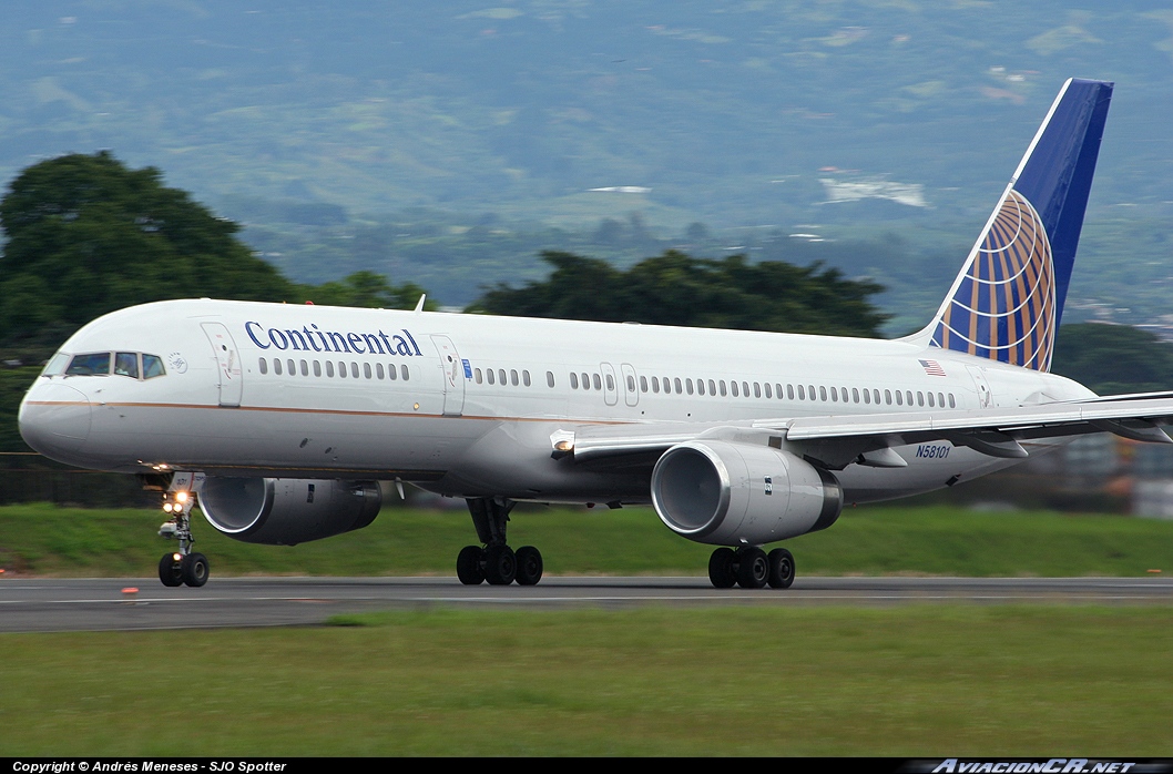 N58101 - Boeing 757-224 - Continental Airlines