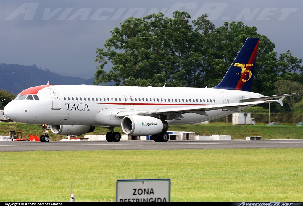 N489TA - Airbus A320-233 - TACA