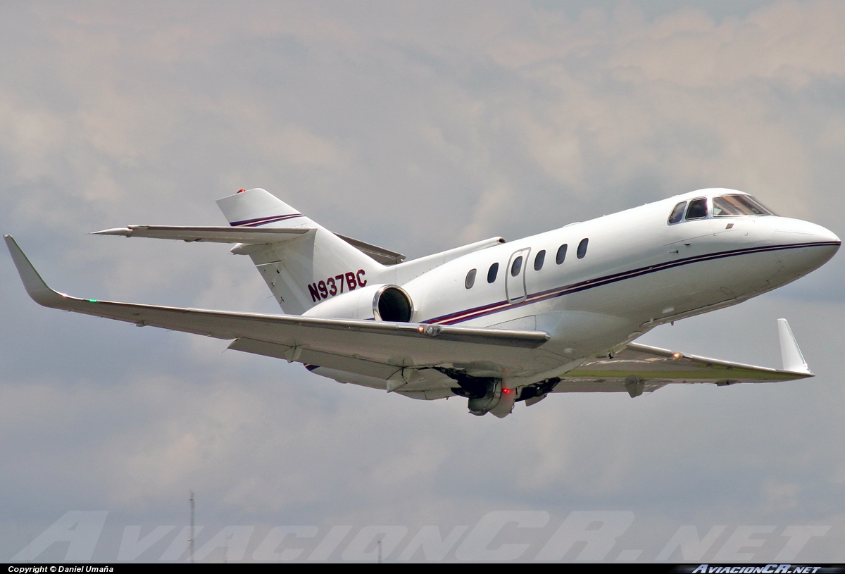 N937BC - British Aerospace BAe 125-800A - Privado