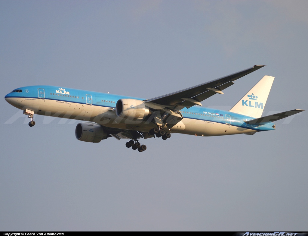 PH-BQD - Boeing 777-206(ER) - KLM Royal Dutch Airlines