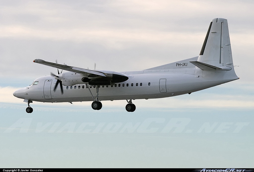 PH-JXJ - Fokker F-50 - Denim Air