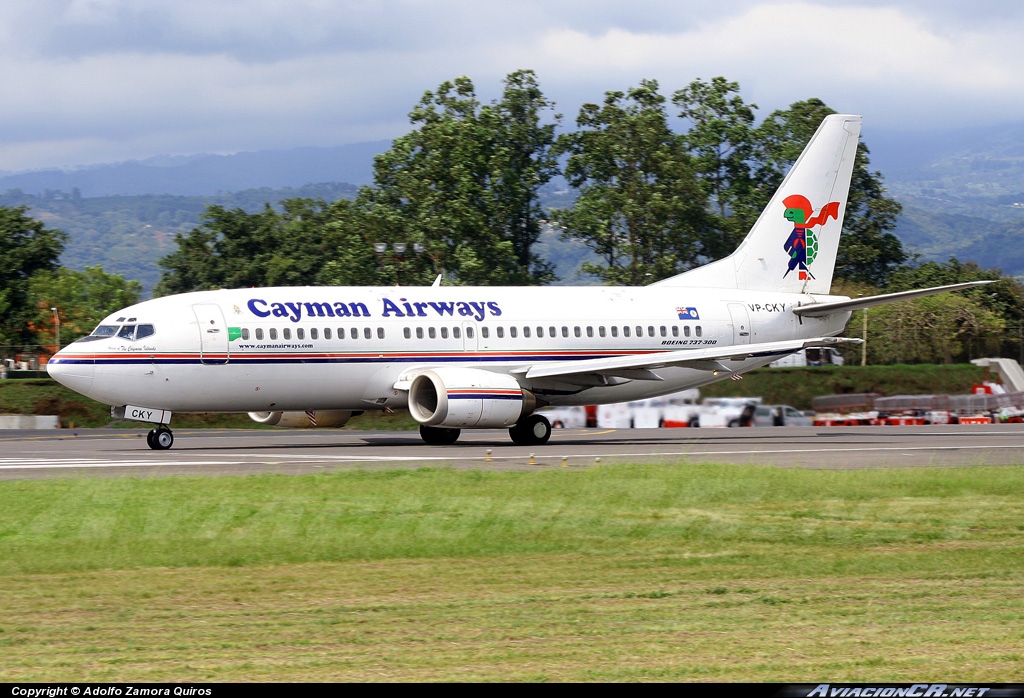 VP-CKY - Boeing 737-3Q8 - Cayman Airways