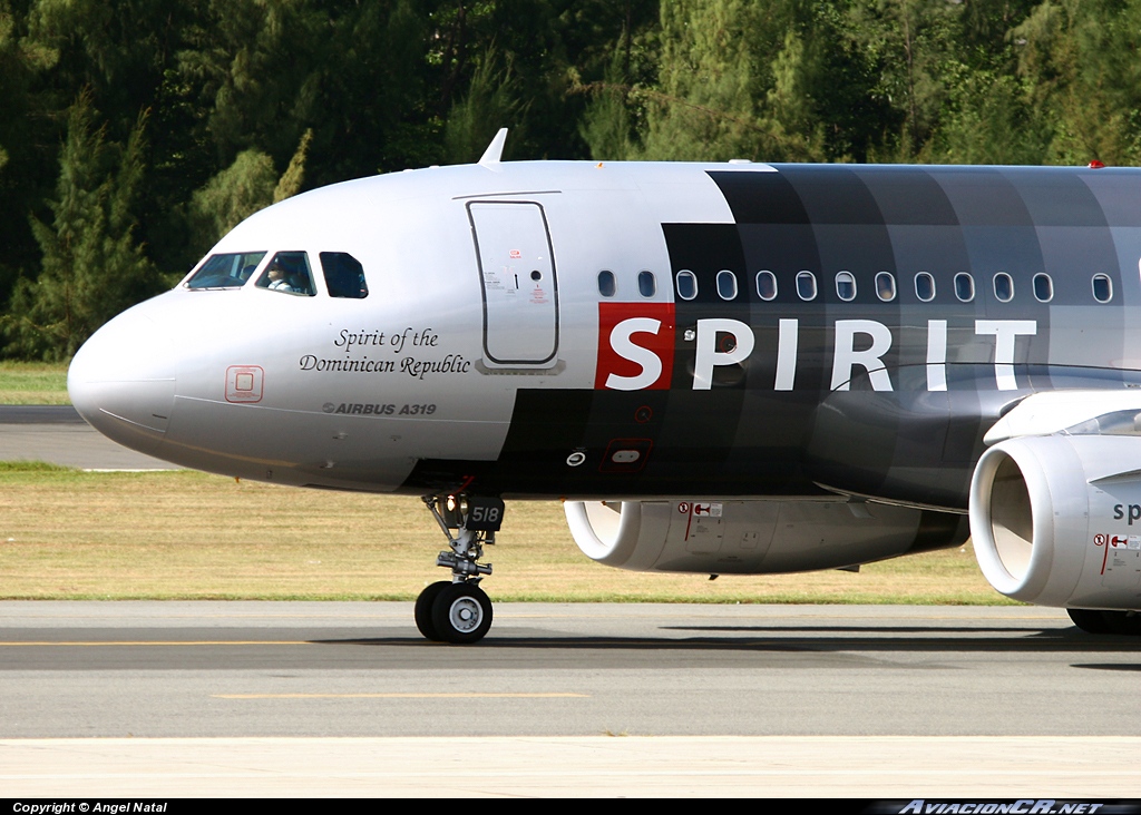 N518NK - Airbus A319-132 - Spirit Airlines