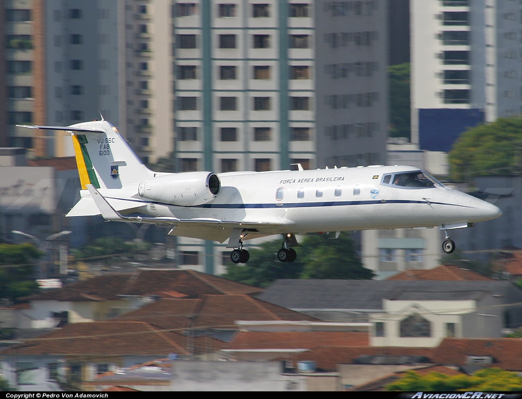 FAB6100 - Learjet 55C - Fuerza Aérea Brazileña