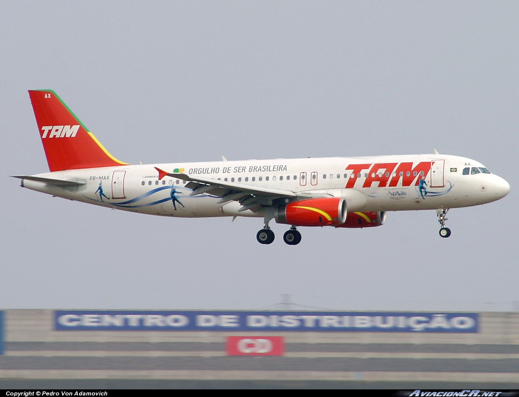 PR-MAX - Airbus A320-232 - TAM