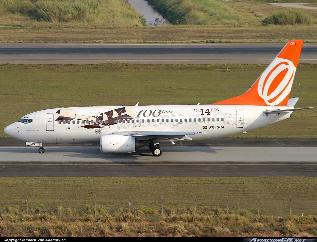 PR-GOA - Boeing 737-7L9 - Gol Transportes Aereos