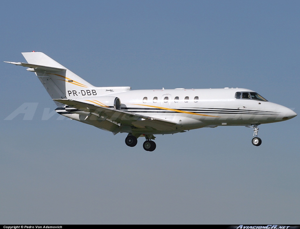 PR-DBB - Raytheon Hawker 800XP - Privado