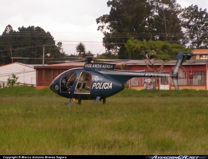 MSP018 - Hughes 500 - Ministerio de Seguridad Pública - Costa Rica
