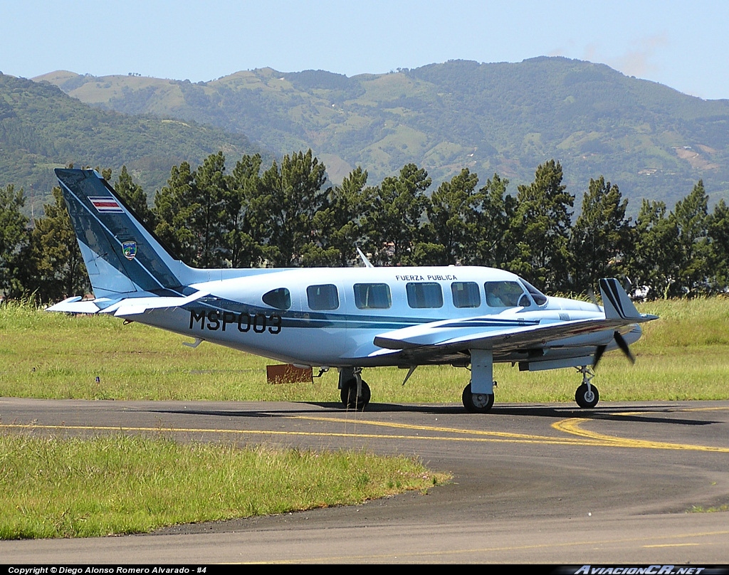 MSP003 - Piper PA-31-350 Chieftain - Ministerio de Seguridad Pública - Costa Rica