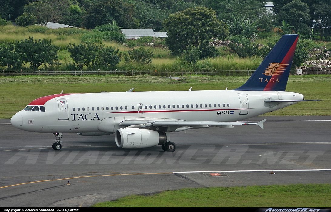 N477TA - Airbus A319-132 - TACA