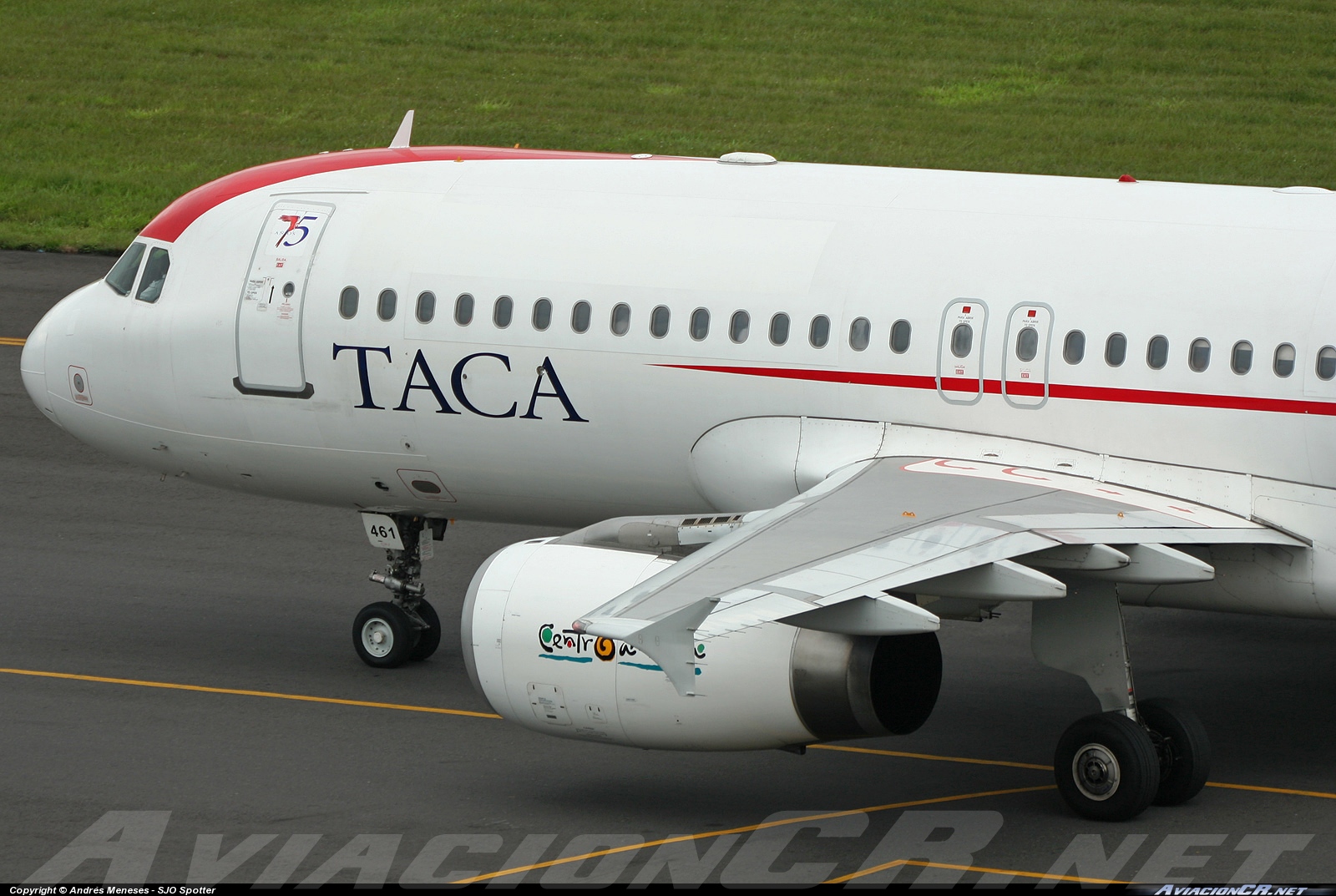 N461TA - Airbus A320-233 - TACA