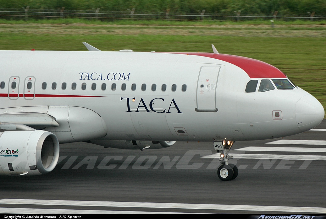 N491TA - Airbus A320-233 - TACA