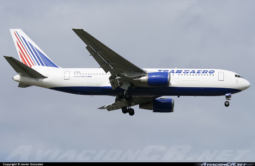 EI-DBW - Boeing 767-201(ER) - Transaero Airlines