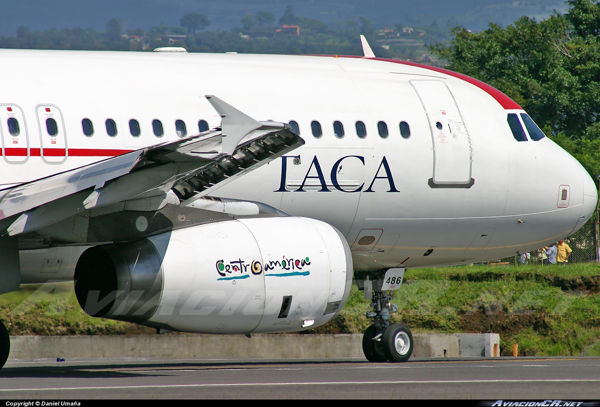 N486TA - Airbus A320-233 - TACA