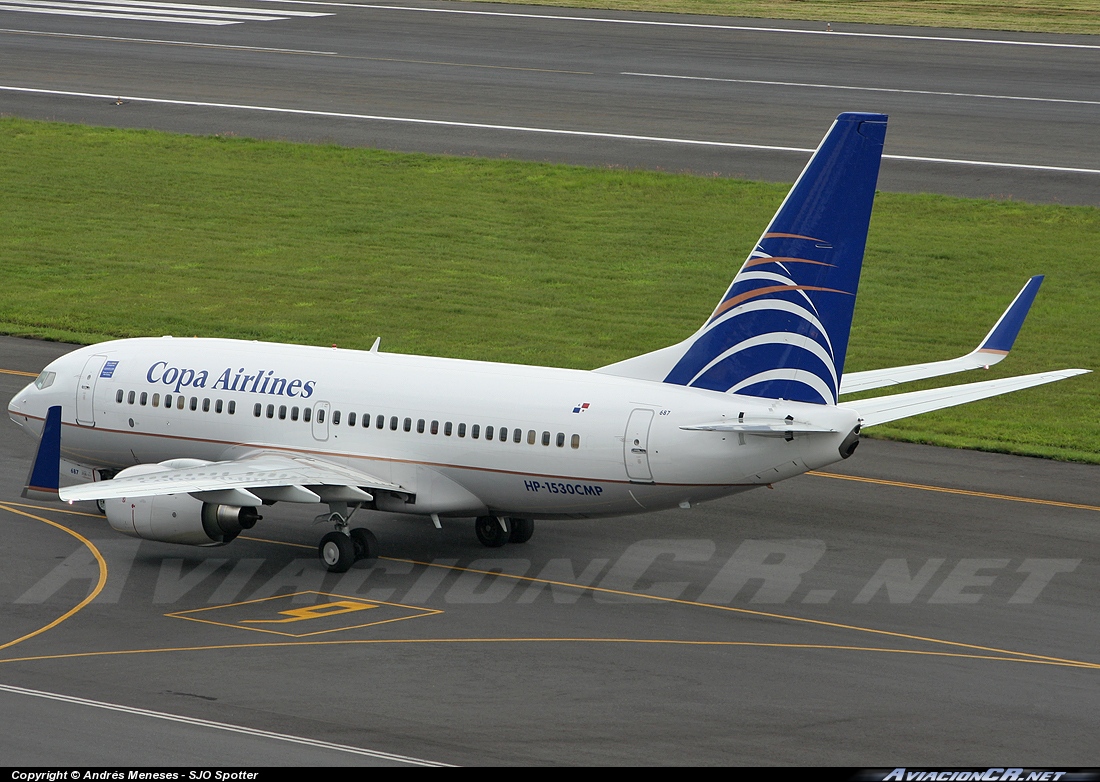 HP-1530CMP - Boeing 737-7V3 - Copa Airlines
