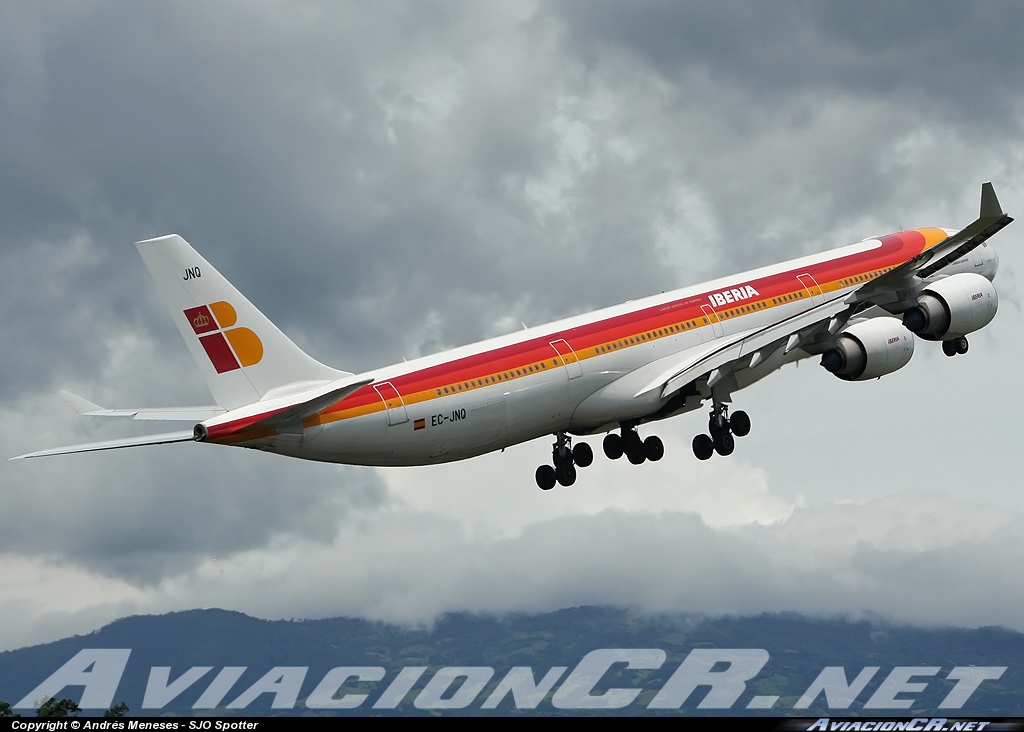 EC-JNQ - Airbus A340-642 - Iberia