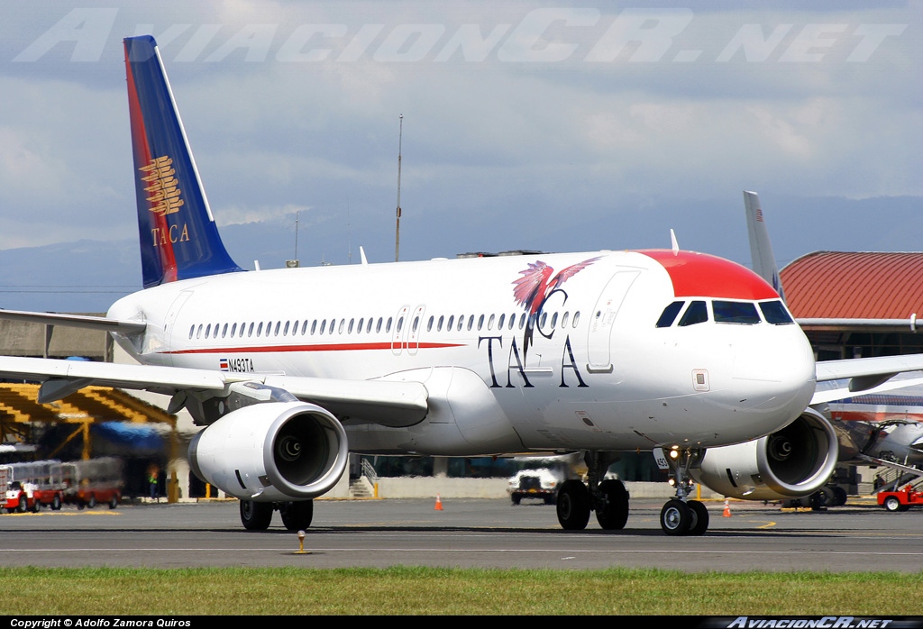 N493TA - Airbus A320-233 - TACA