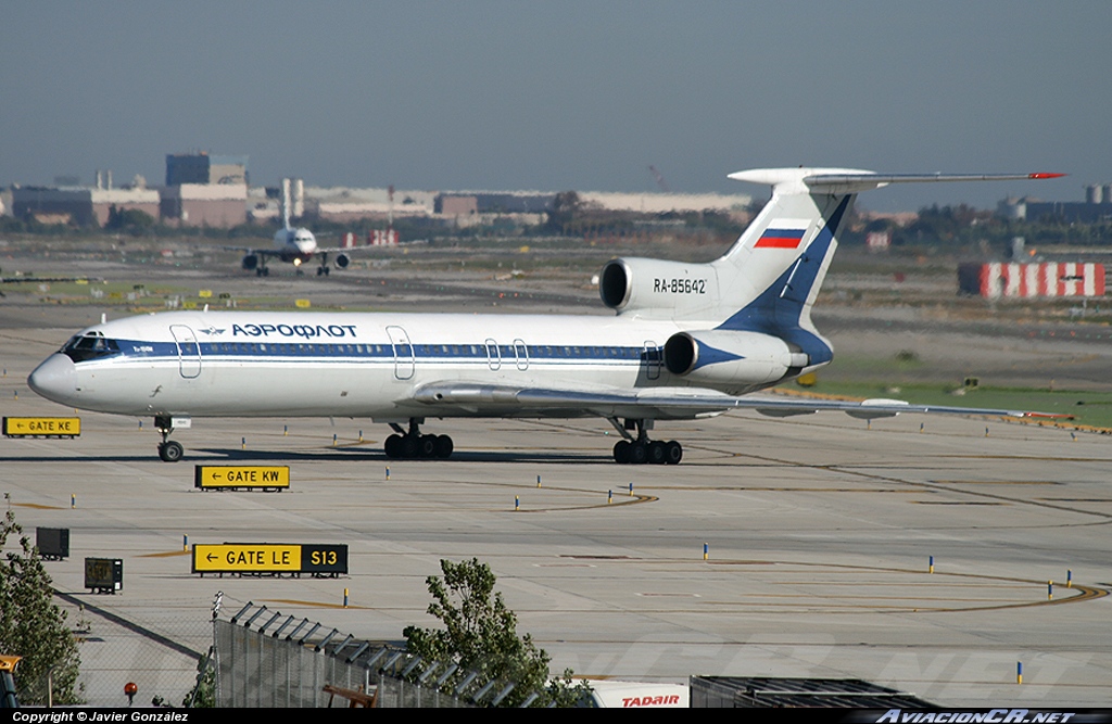 RA-85642 - Tupolev TU-154M - Aeroflot