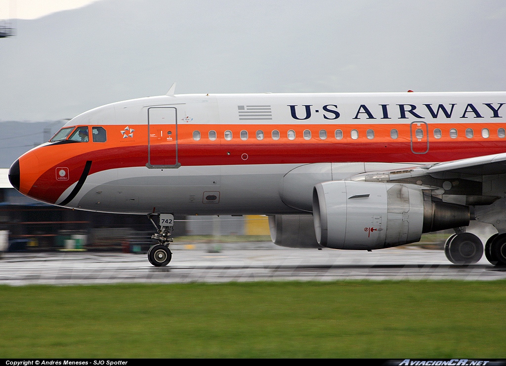 N742PS - Airbus A319-112 - US Airways