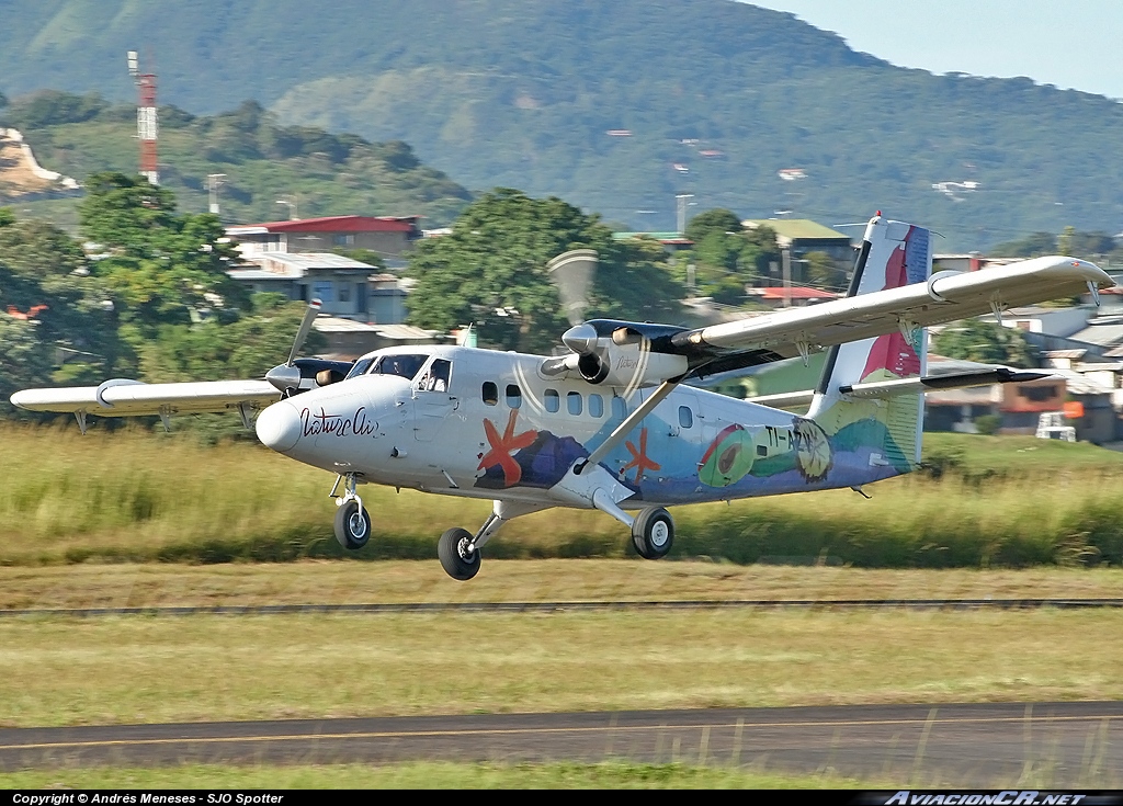 TI-AZV - De Havilland Canada DHC-6-300 Twin Otter - Nature Air