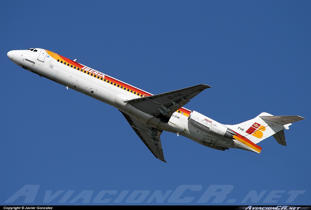 EC-FHK - McDonnell Douglas MD-87 (DC-9-87) - Iberia