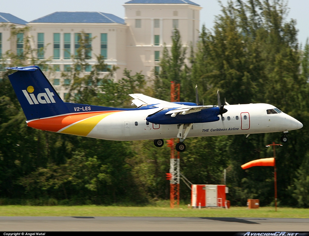 V2-LES - De Havilland Canada DHC-8-311 Dash 8 - LIAT