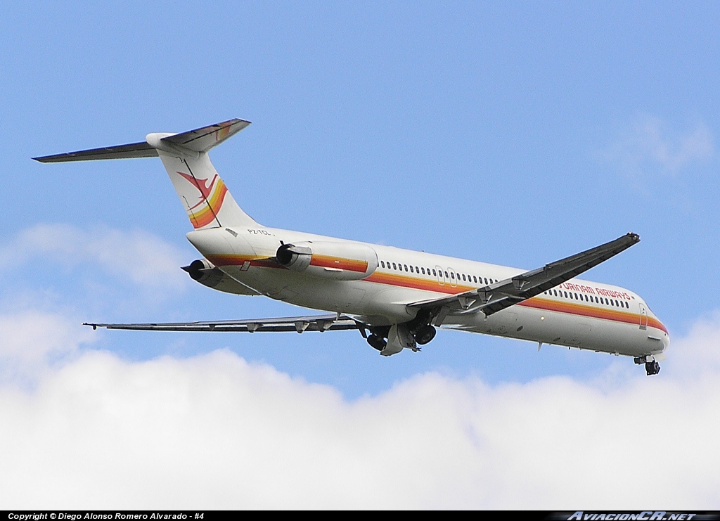 PZ-TCL - McDonnell Douglas MD-82 (DC-9-82) - Surinam Airways