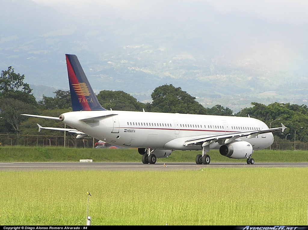 N568TA - Airbus A321-231 - TACA