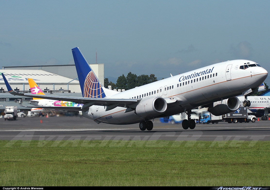 N76288 - Boeing 737-824 - Continental Airlines