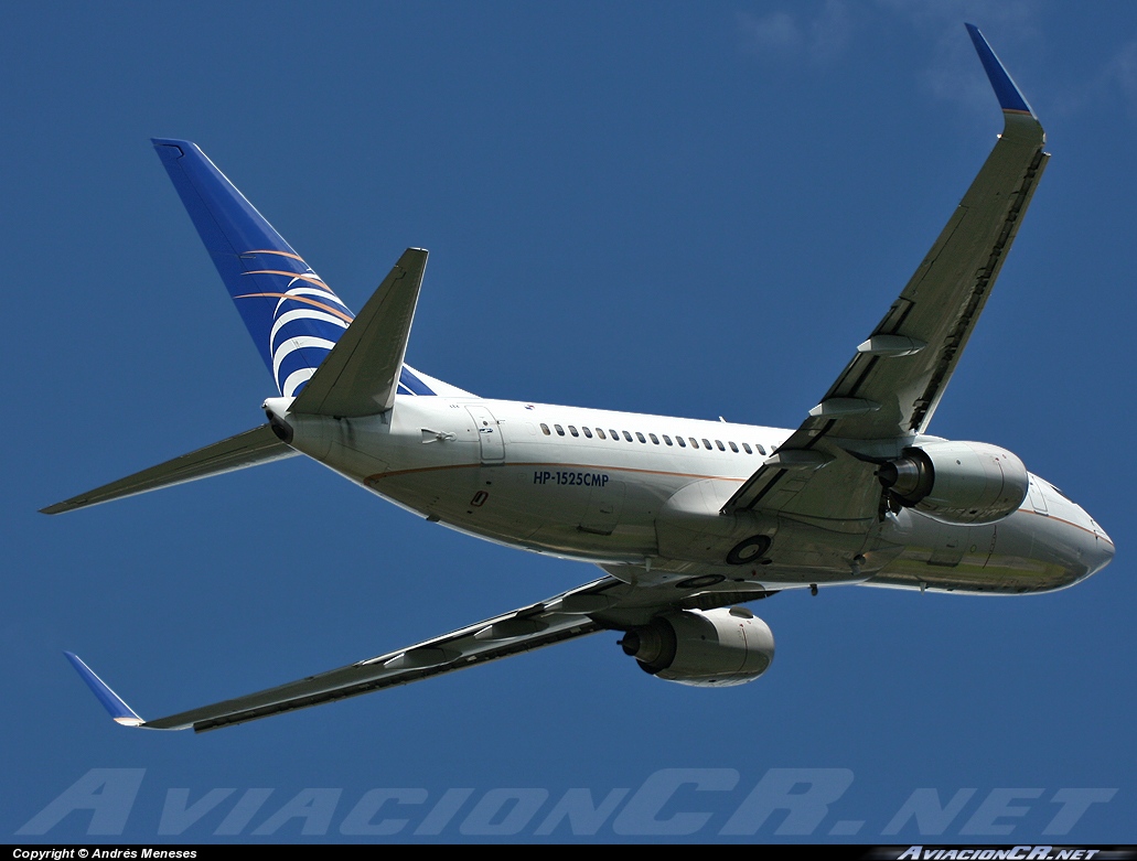 HP-1525CMP - Boeing 737-7V3 - Copa Airlines