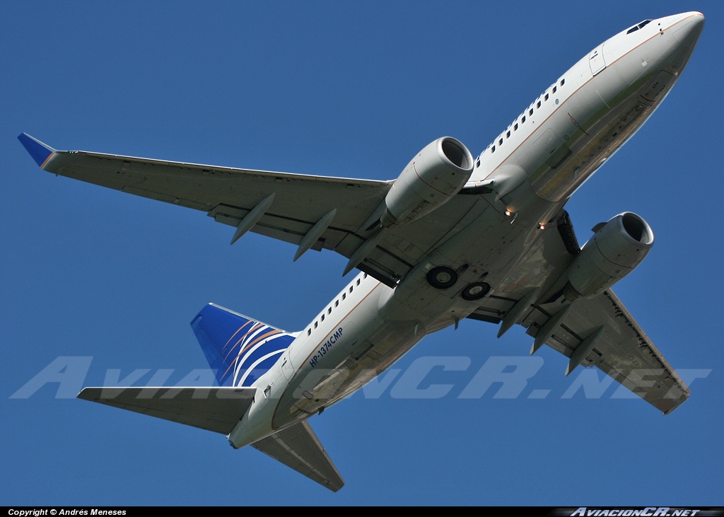 HP-1374CMP - Boeing 737-7V3 - Copa Airlines