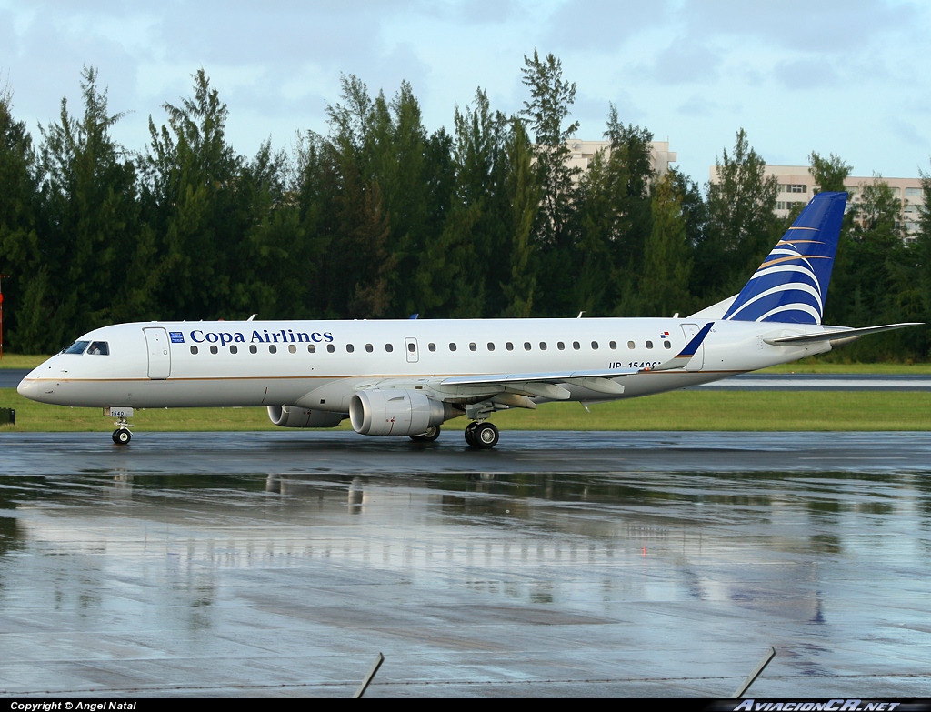 HP-1540CMP - Embraer 190-100IGW - Copa Airlines