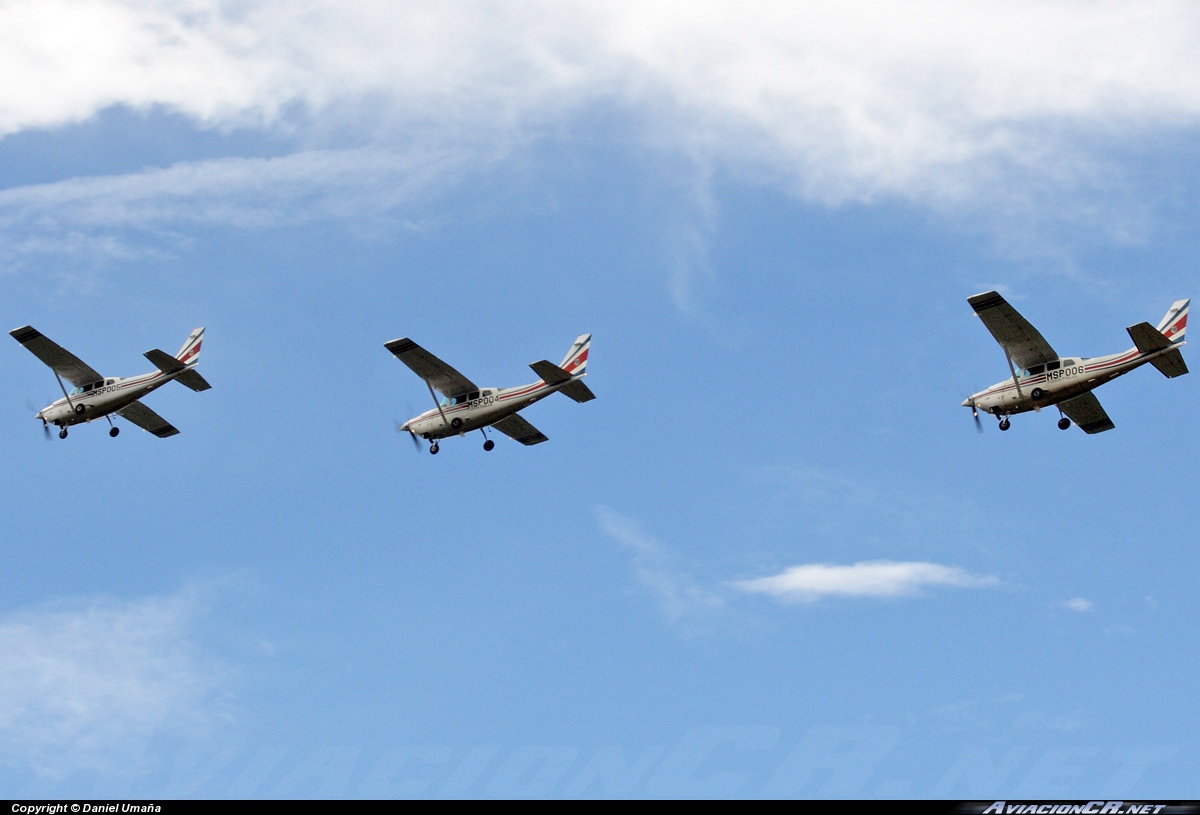 MSP004 - Cessna U206G/Soloy Turbine 206 - Ministerio de Seguridad Pública - Costa Rica