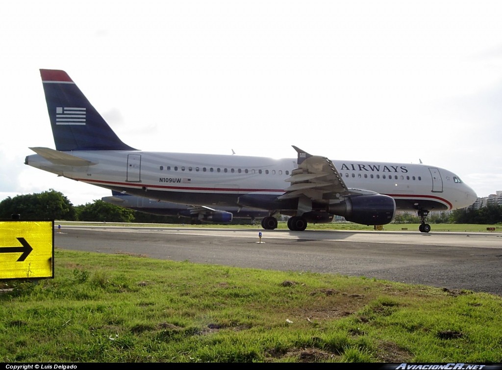N109UW - Airbus A320-214 - US Airways