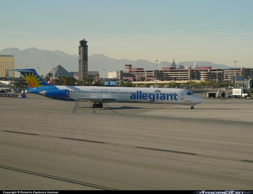N872GA - McDonnell Douglas MD-83 - Allegiant Air