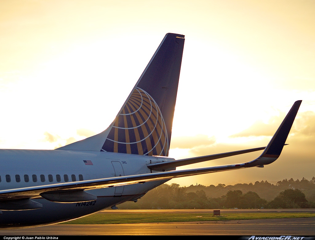 N14242 - Boeing 737-800 - Continental Airlines