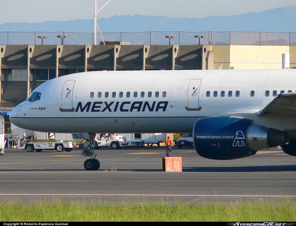 N763MX - Boeing 757-2Q8 - Mexicana