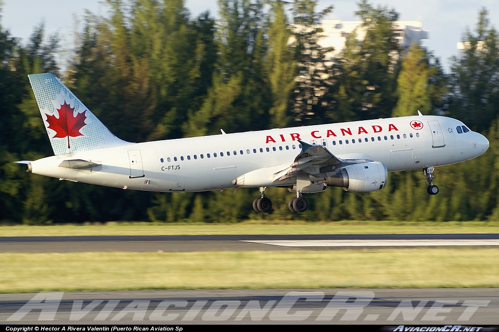 C-FTJS - Airbus A320-211 - Air Canada
