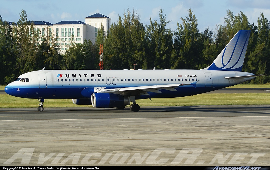 N412UA - Airbus A320-232 - United Airlines
