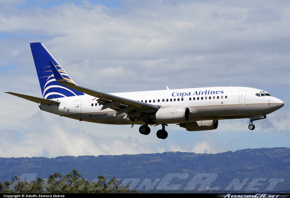 HP-1373CMP - Boeing 737-7V3 - Copa Airlines