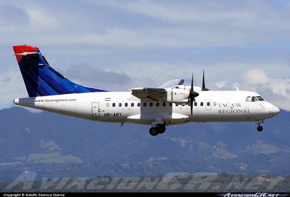 HR-ARY - Aerospatiale ATR-42 - TACA Regional