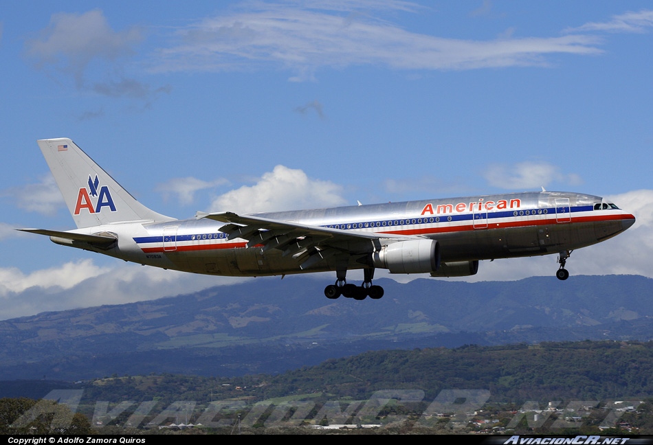 N7083A - Airbus A300B4-605R - American Airlines