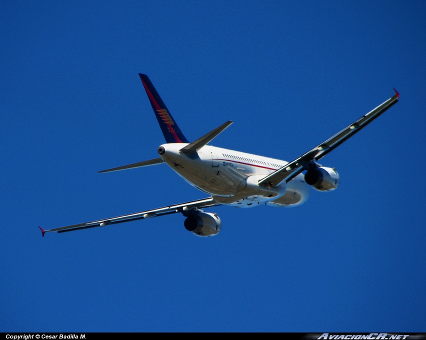 N478TA - Airbus A319-132 - TACA