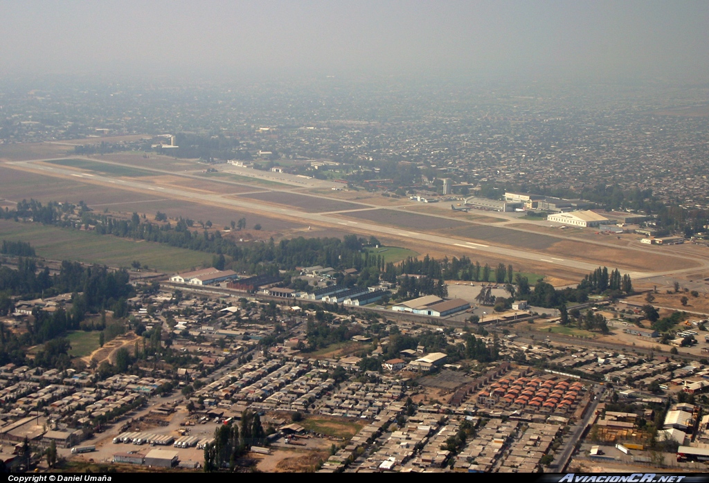 SCBQ - Vista Aérea - Aeropuerto