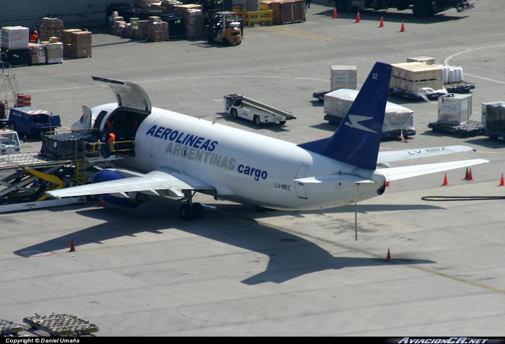 LV-BBZ - Boeing 737-3S3(QC) - Aerolíneas Argentinas Cargo