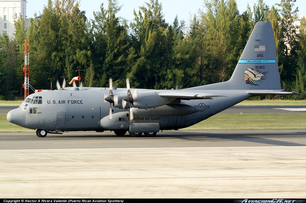 78-0810 - Lockheed C-130H Hercules - USAF - United States Air Force - Fuerza Aerea de EE.UU