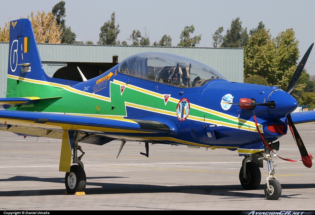 FAB1381 - Embraer EMB-312 Tucano - Fuerza Aérea Brasileña