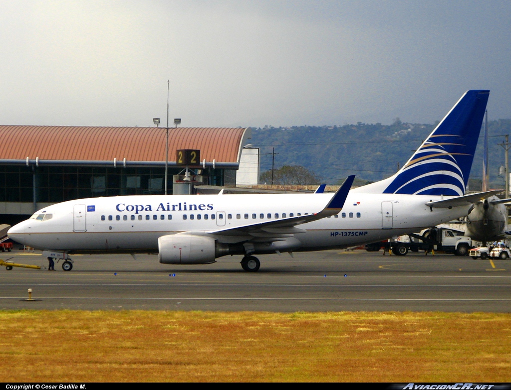 HP-1375CMP - Boeing 737-7V3 - Copa Airlines