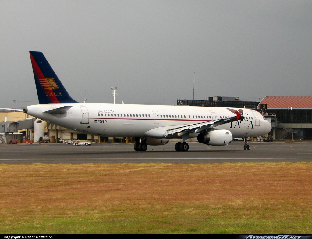 N566TA - Airbus A321-231 - TACA